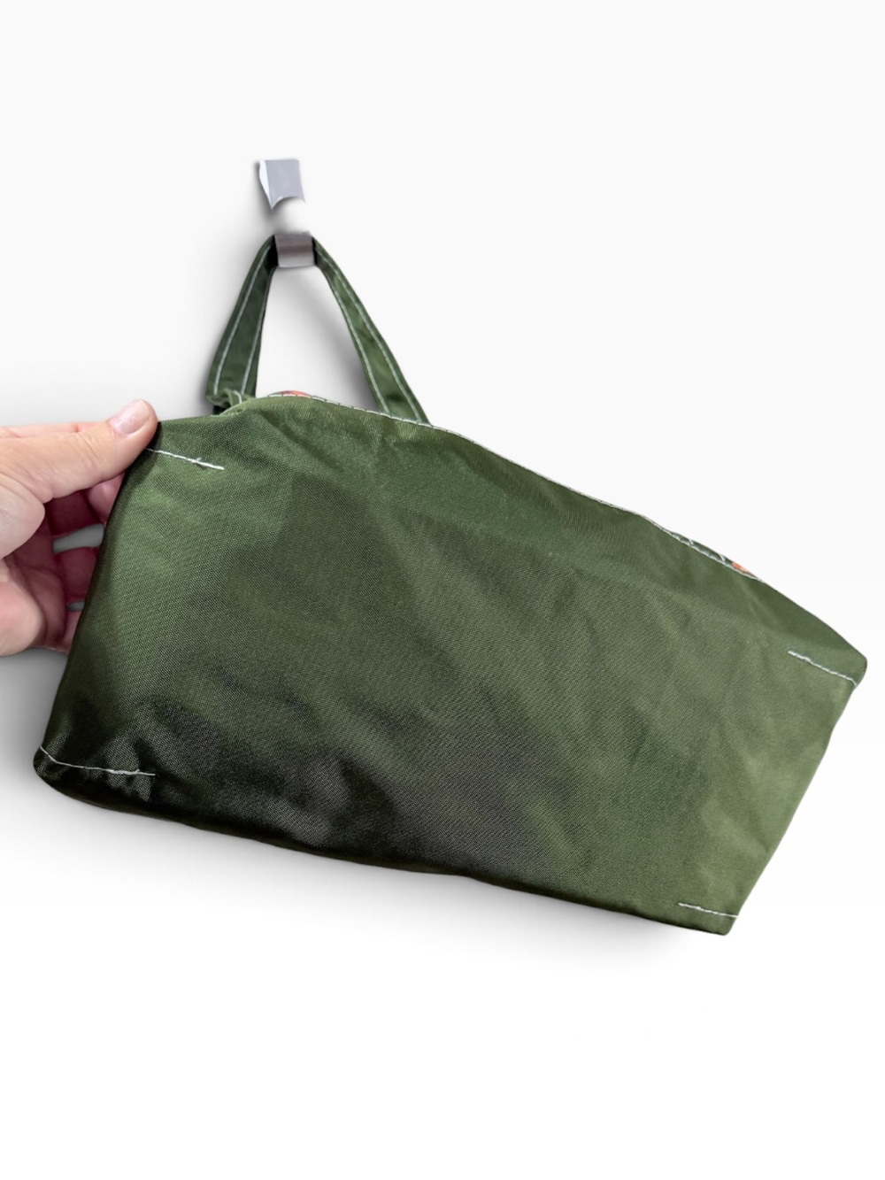 L.L. Bean Everyday Lightweight MediumTote Nylon Heritage Archival Patch Print - Picture 6 of 12